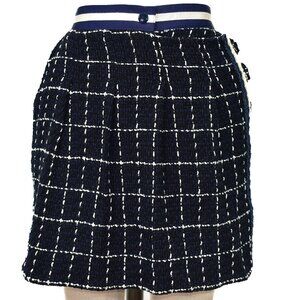 Anna Sui Tweed Buckle Skort, NWT